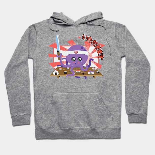 Octosushi Hoodie by DarkChoocoolat